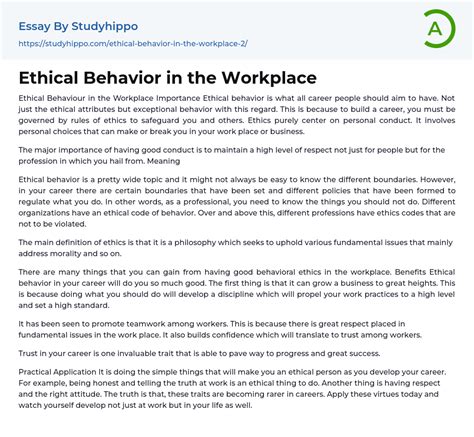 Ethical Behavior Examples 的图像结果