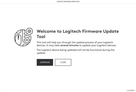 Logitech Firmware Update 的图像结果