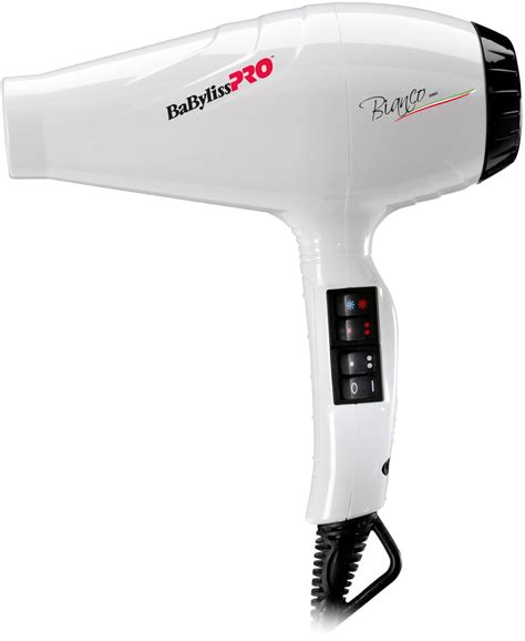 BaByliss Paris Accessories PRO Hairdryer Ionic Bianco 2100W Bianco ...