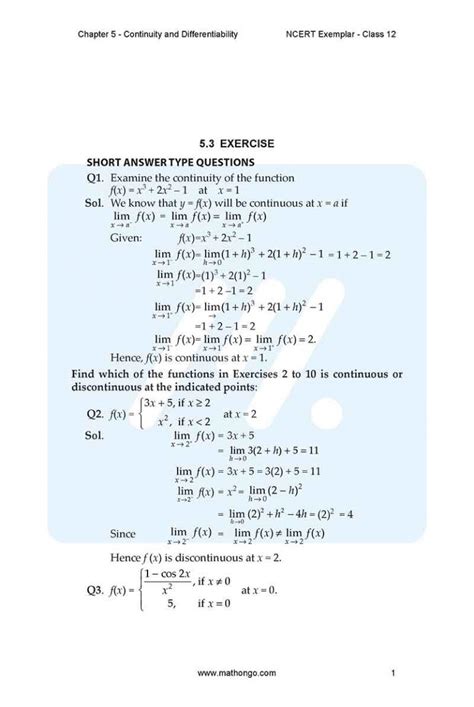 Image result for Class 12 Maths Chapter 5 One Shot