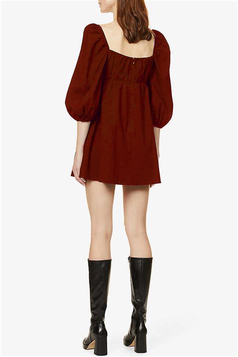 Sweetheart Symphony Dress Maroon – Styched Fashion