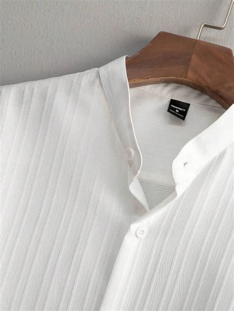 Premium White shirt & Maroon track Pent Co-ords set For Man -Lafabrila