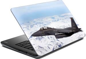 meSleep Abstract Fighter plane 72-654 Vinyl Laptop Skin Compatible for ...