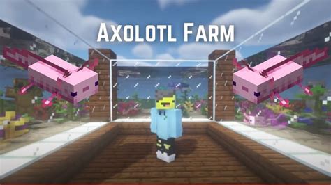 Image result for Minecraft Axolotl Farm Tutorial