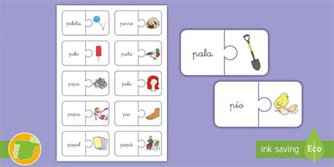Puzle: La letra P