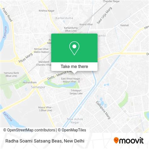 How to Get to Radha Soami Satsang Beas in Delhi by Bus, Metro or Train?
