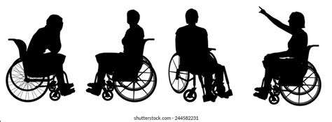 Wheelchair Human Silhouette Png : World day for the disabled logo, icon ...