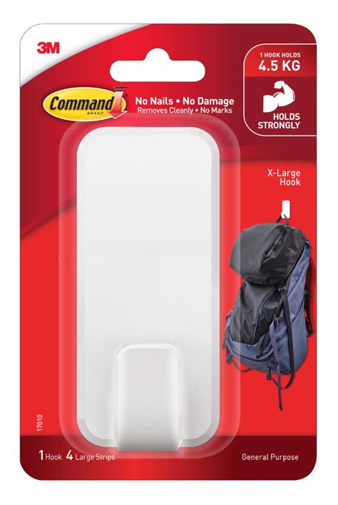 Command™ X-Large Utility Hook 17010-ES , 24 AS/CV | 3M Singapore