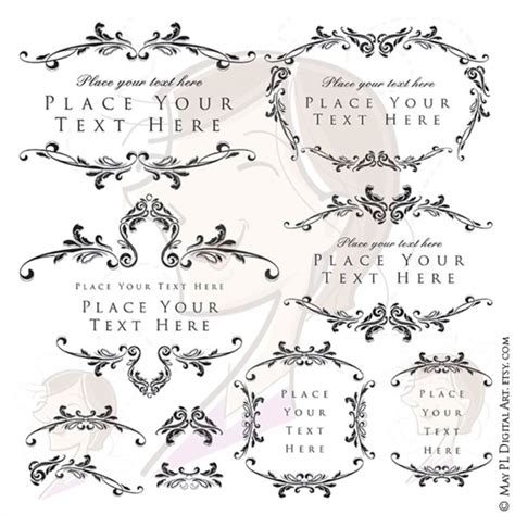 Free Wedding Clipart Borders And Frames