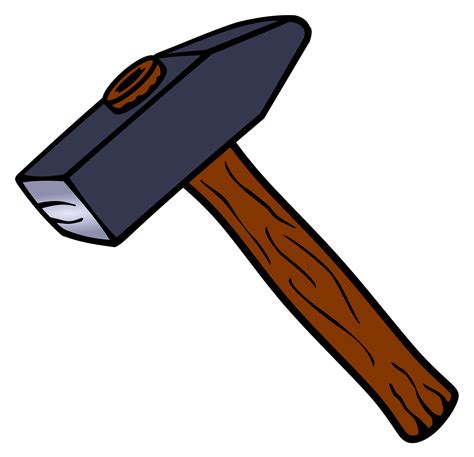 Clipart - Hammer - coloured