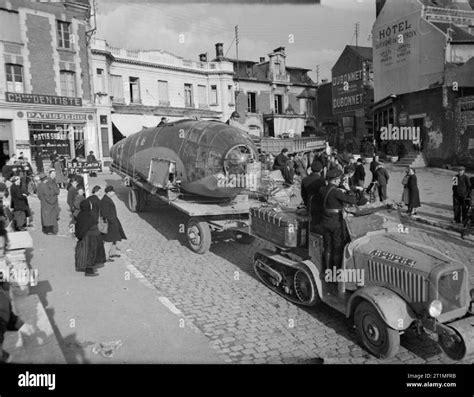 The Phoney War in France 1939-40 The fuselage of a German Heinkel He111 ...