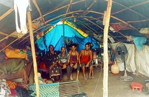 पट्टा नाली व कैंडोल पंचायत में 40 मकान क्षतिग्रस्त, 11 परिवारों ने किया ...