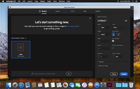 Adobe InDesign CC 2018 v13.1.0 скачать macOS