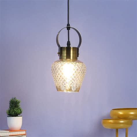 Buy VEDAS Imperial Glass Ceiling Lamp from Vedas at just INR 7998.0
