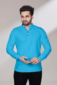 hfm Men Solid Straight Kurta - Buy hfm Men Solid Straight Kurta Online ...