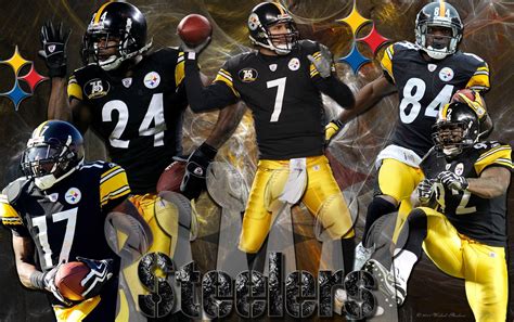 Steelers Browns Football Minimalist Background Background Background