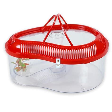 Foodie Puppies Transparent Turtle Tank Aquarium - (Mini - 0.9 FT/11 in ...