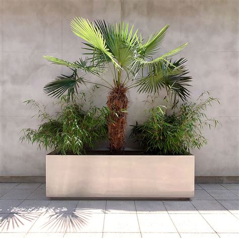 Stainless Steel Planter Trough | Commercial Grade, Made in UK