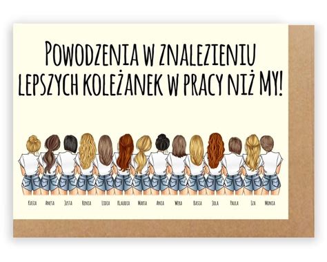 Kartka A4 XXL dla koleżanki, kolegi na pożegnanie z pracy.