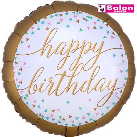 Pastel confetti 18in