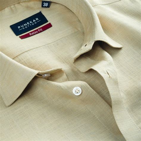 Font Color Lyocell Cotton Shirt For Men – Punekar Cotton