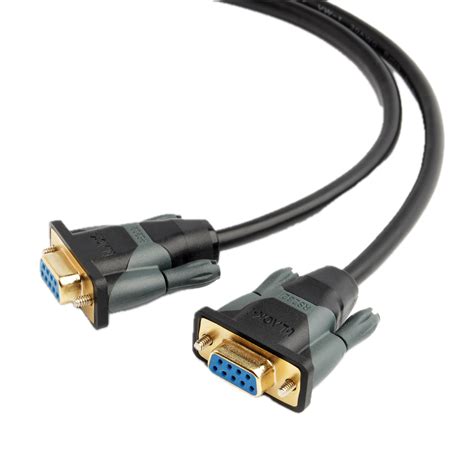 Black-i 9 Pin Serial RS232 Female to Female 1.8 Meter Cable – Suntronix