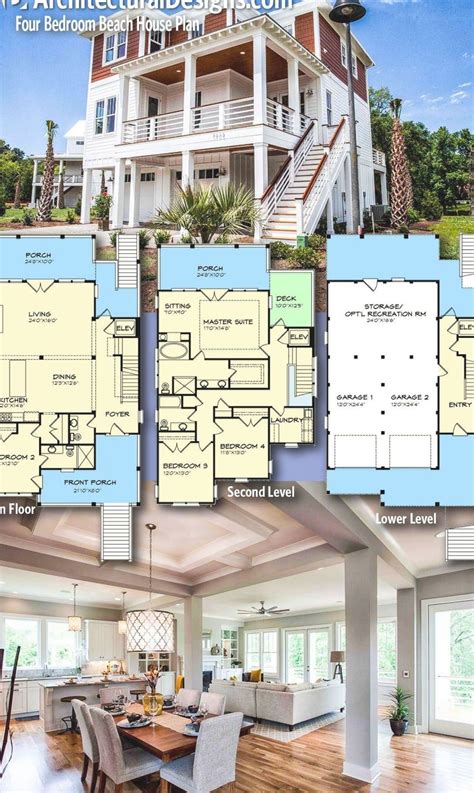 Coastal House Floor Plans