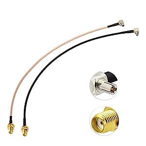 Buy 3AN Telecom SMA to TS9 Coaxial Cable Kit External Antenna Adapter ...