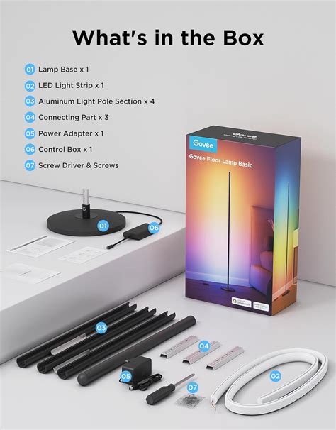 Govee RGBIC Smart LED Floor Lamp – 5 Ways To Transform Your Space With ...