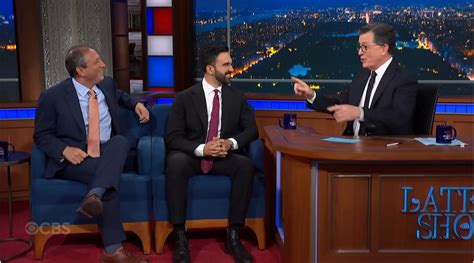 Stephen Colbert grills Zohran Mamdani and Brad Lander on Israel ...