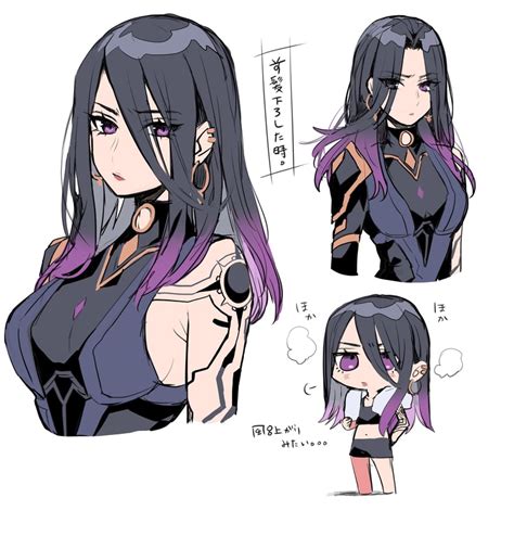 reyna (valorant) drawn by mashiro_(rikuya) | Danbooru