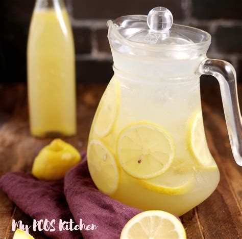 Homemade Lemonade Recipe With Real Lemons And Stevia Sugar Free ...