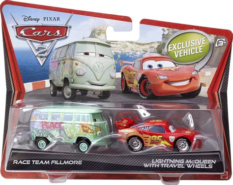 DisneyPixar Cars 2 Die-Cast Race Team Fillmore and India | Ubuy