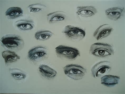 Different Types Of Eyes Drawing at GetDrawings | Free download