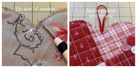 Rezultat imagine pentru Quilted Heart Tutorial