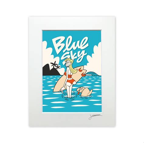 『Blue sky』ART PRINT | LOOSEMAN GALLERY official shop