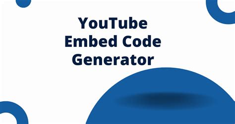 Embedded Code YouTube 的图像结果