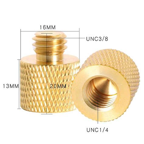 Camera Screw 1/4 inch to 3/8 inch Conversion Quick Release Screw Tripo ...
