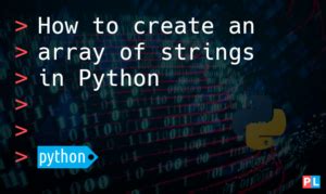 Image result for Create a Python Script Using Array