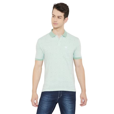 Duke Stardust Men Polo Neck Striped T-Shirt(LF4899)