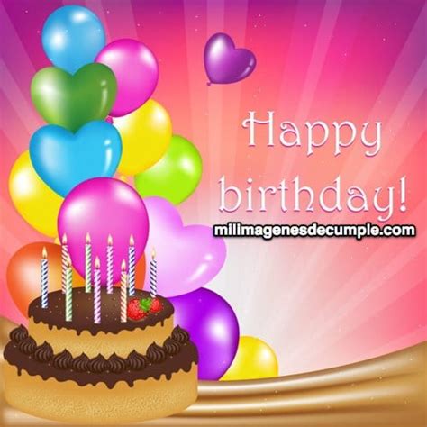 Imágenes de happy birthday bonitas - Imágenes y Tarjetas de Cumpleaños