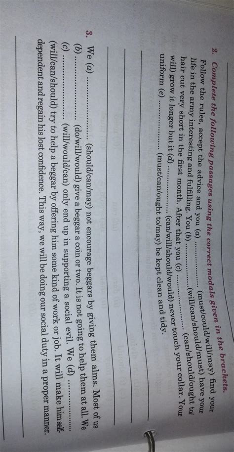 please tell me this answerEnglish grammar topic models - Brainly.in