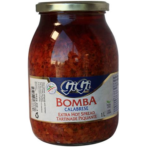 GiGi Hot Bomba Calabrese Spread (1 L) Delivery or Pickup Near Me ...
