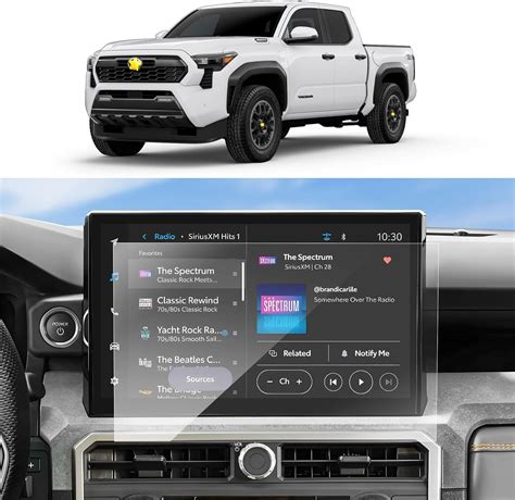 Amazon.com: SKTU 2Pcs for 2024 2025 2026 Toyota Tacoma Accessories Screen Protector for 2024 ...