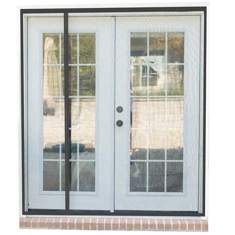 Sliding French Doors With Screen