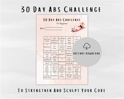 30 Day Abs Challenge