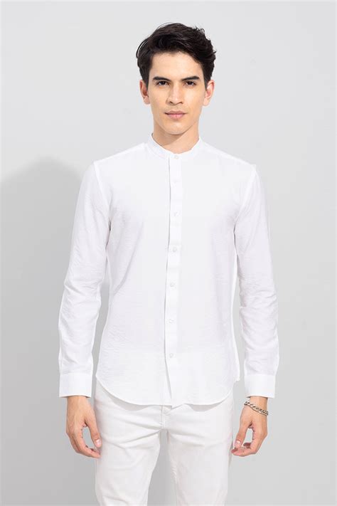 Buy Men's Smushed Green Shirt Online | SNITCH