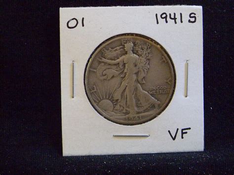 1941 S Walking Liberty Half Dollar - For Sale, Buy Now Online - Item ...