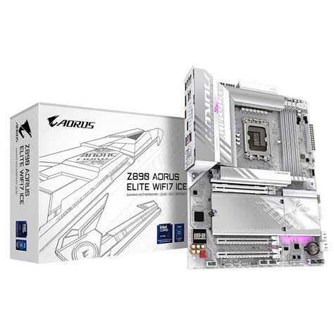Amazon.in: Buy GIGABYTE Z890 Aorus Elite WIFI7 Ice ATX Motherboard ...