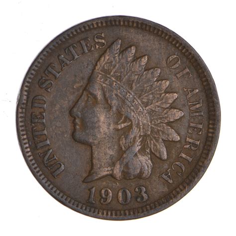 Better 1903 - US Indian Head Cent Penny - Coin Collection Lot Set Break ...